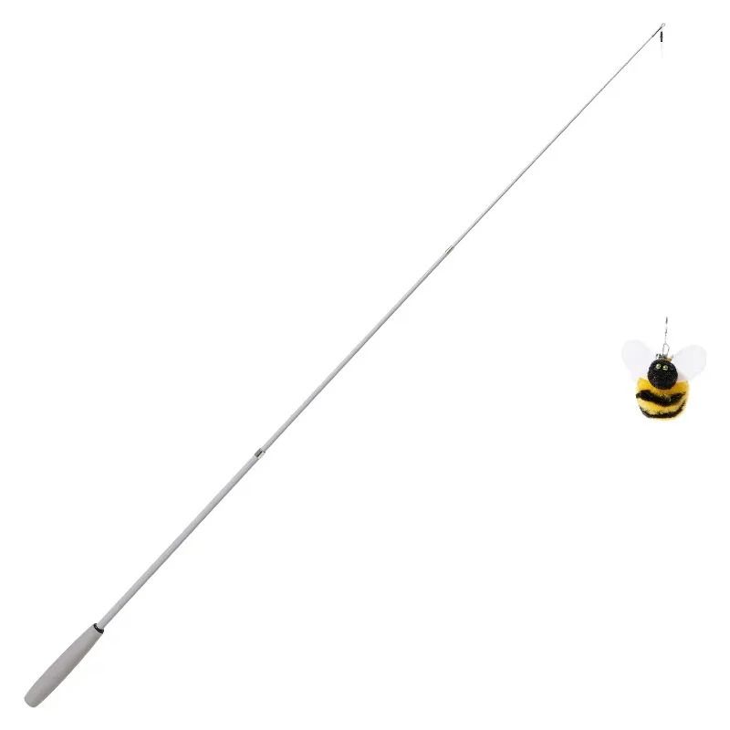 Telescopic Carbon Fiber Cat Wand Toy 6