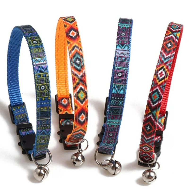 Elite Customized Personalized ID Breakaway Cat Collar With LaserEngraved Safety Plate 4