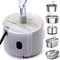 Submersible UltraQuiet USB Water Fountain Pump SMA800 With Complete DeepCleaning Brush Kit 0