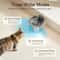 Wireless Rechargeable Smart Sensor Stainless Steel Cat Water Fountain 3L Automatic Pet Drinker 1