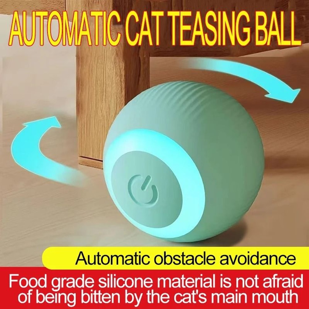 Smart SelfRolling Interactive Cat Toy Ball 2