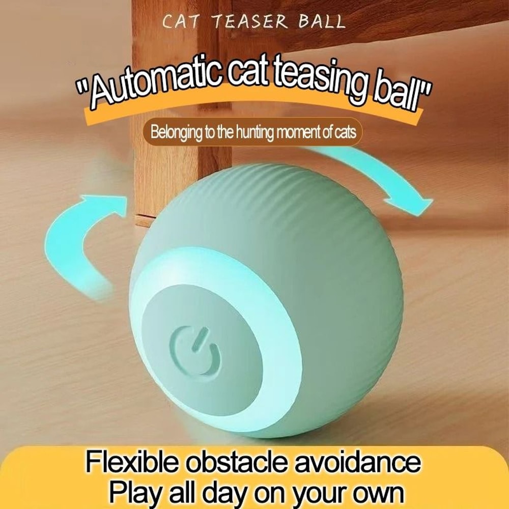 Smart SelfRolling Interactive Cat Toy Ball 6
