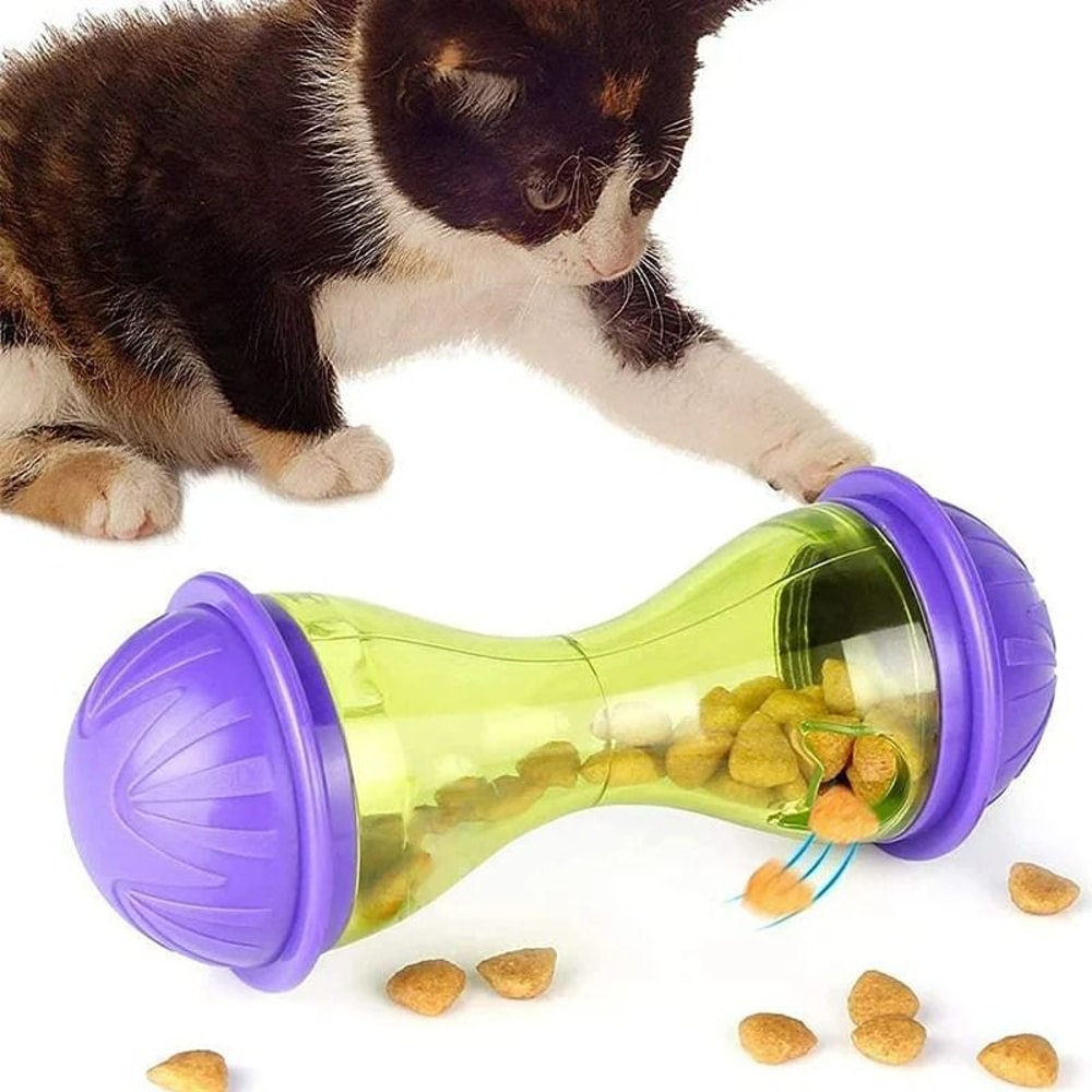 Interactive Mouse Tumbler Treat Dispenser Toy 3