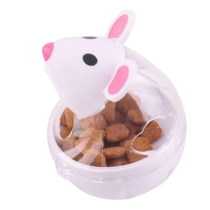 Interactive Mouse Tumbler Treat Dispenser Toy 8