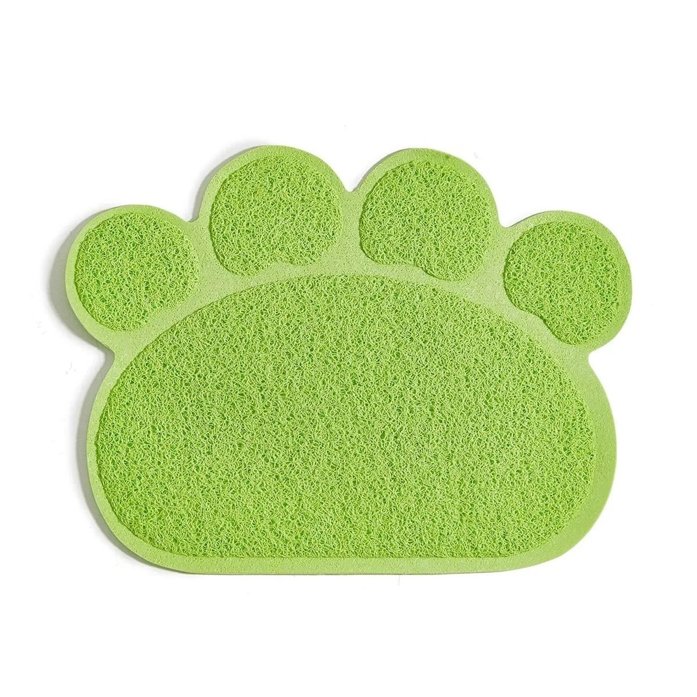 NonSlip PawPrint PVC Cat Litter Trapping Mat 7
