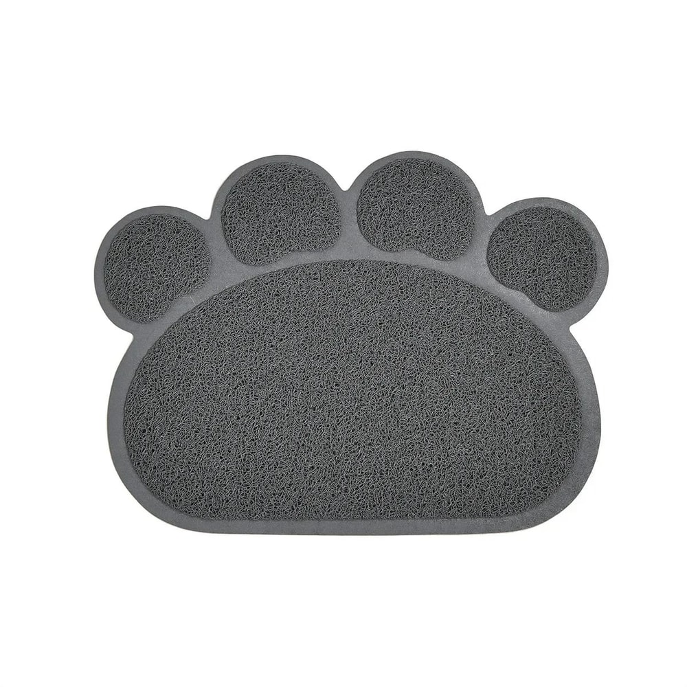 NonSlip PawPrint PVC Cat Litter Trapping Mat 8