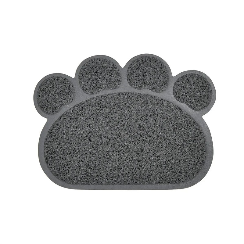 NonSlip PawPrint PVC Cat Litter Trapping Mat 8