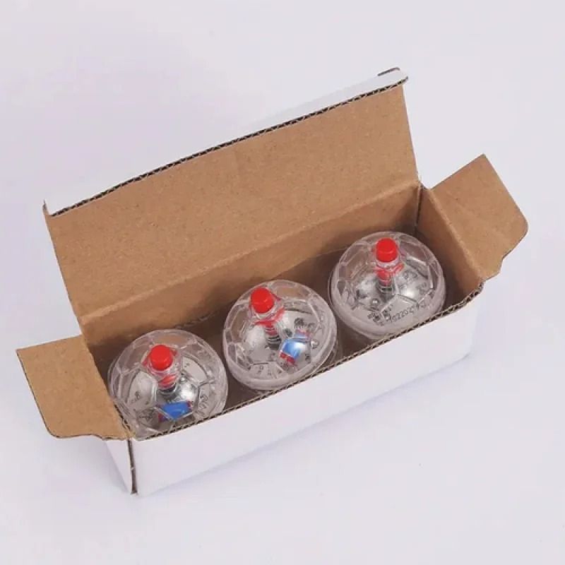 MotionActivated LED Flash Cat Toy Balls Pack Of 3 4