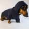 Cozy Dachshund Small Dog Fleece Pullover Sausage Hoodie 6