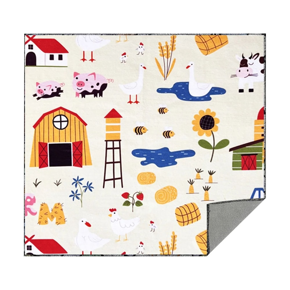 SelfAdhesive Cartoon Printed Cat Grooming Restraint Wrap Fabric 10