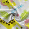 SelfAdhesive Cartoon Printed Cat Grooming Restraint Wrap Fabric 2