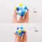 Interactive Rainbow Plush Toy Balls With Internal Bell For Cats And Dogs 2