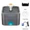 UltraSilent Automatic Pet Water Fountain With LED Light 67oz 2L 0