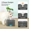 UltraSilent Automatic Pet Water Fountain With LED Light 67oz 2L 2