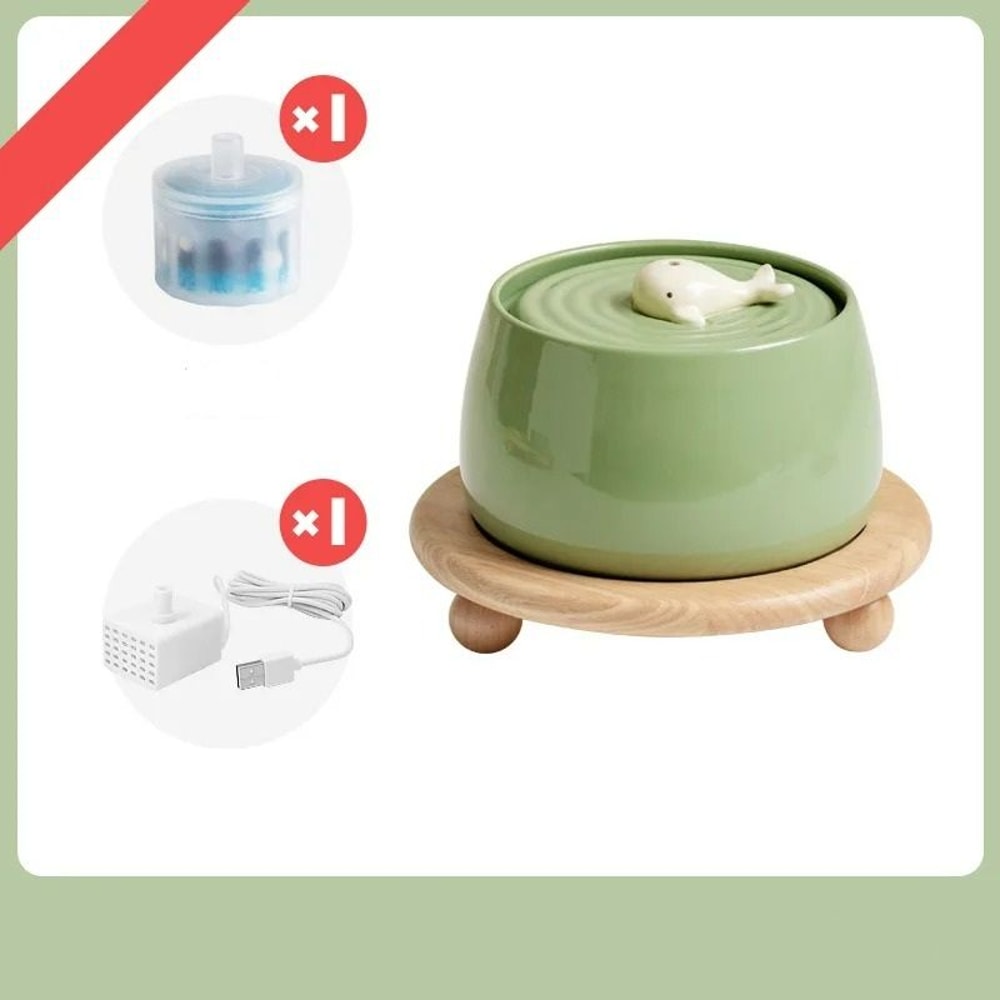 13L Ceramic Automatic Circulating Pet Water Fountain 11