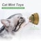 Rotatable WallMounted Natural Catnip Ball Toy 0