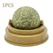 Rotatable WallMounted Natural Catnip Ball Toy 5