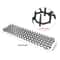 Humanized Pet Deterrent Cat Scat Mat With Secure Ground Nails 6