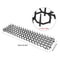 Humanized Pet Deterrent Cat Scat Mat With Secure Ground Nails 6