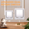 4Way Locking Interior Pet Flap Door 0