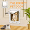 4Way Locking Interior Pet Flap Door 2