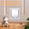 4Way Locking Interior Pet Flap Door 4
