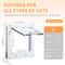 4Way Locking Interior Pet Flap Door 7