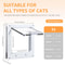 4Way Locking Interior Pet Flap Door 7
