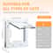 4Way Locking Interior Pet Flap Door 8