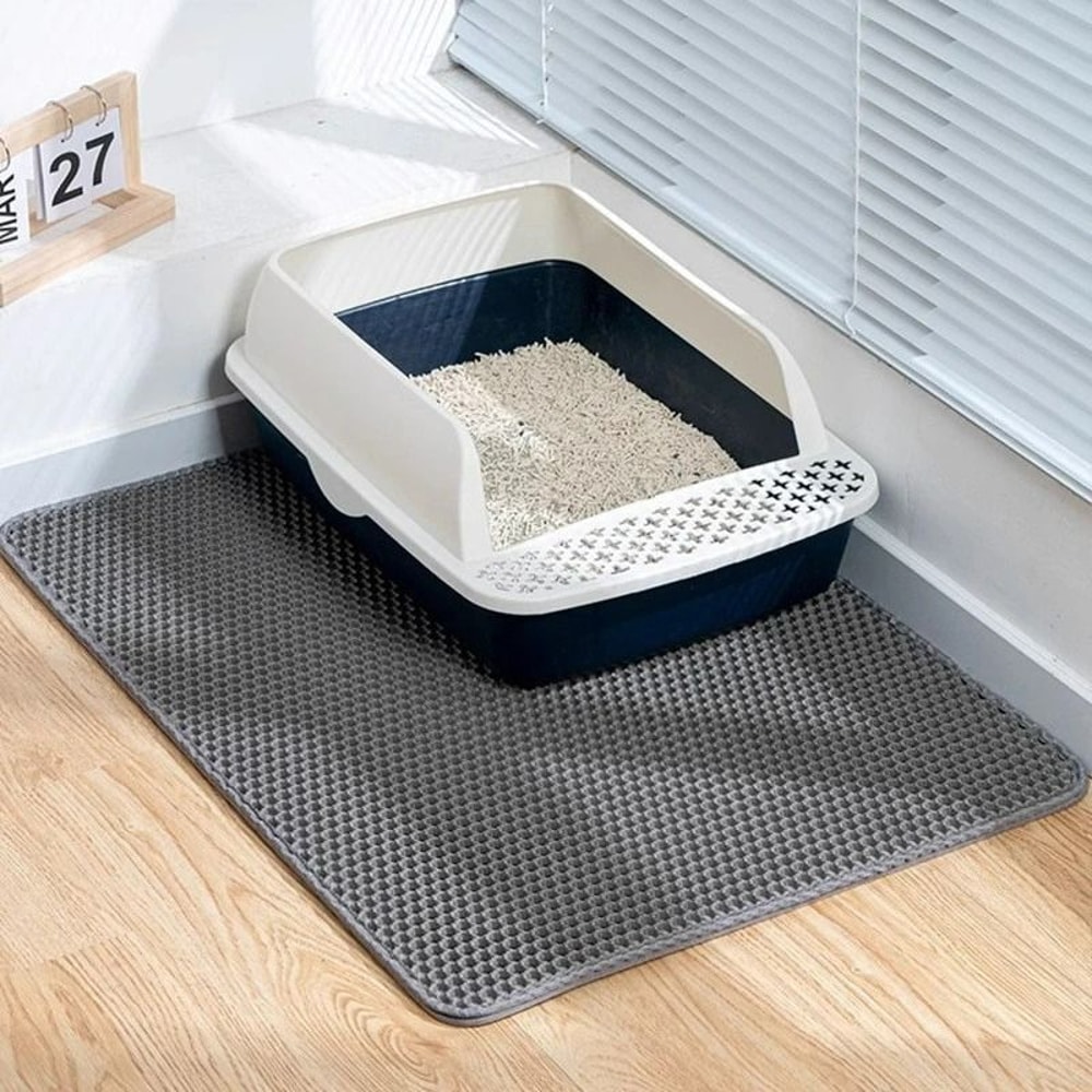 Waterproof DoubleLayer Honeycomb Cat Litter Mat 5