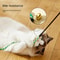 Interactive Ribbon And Feather Cat Teaser Wand 1