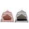 Cozy Floral Enclosed Pet Tent Bed 3