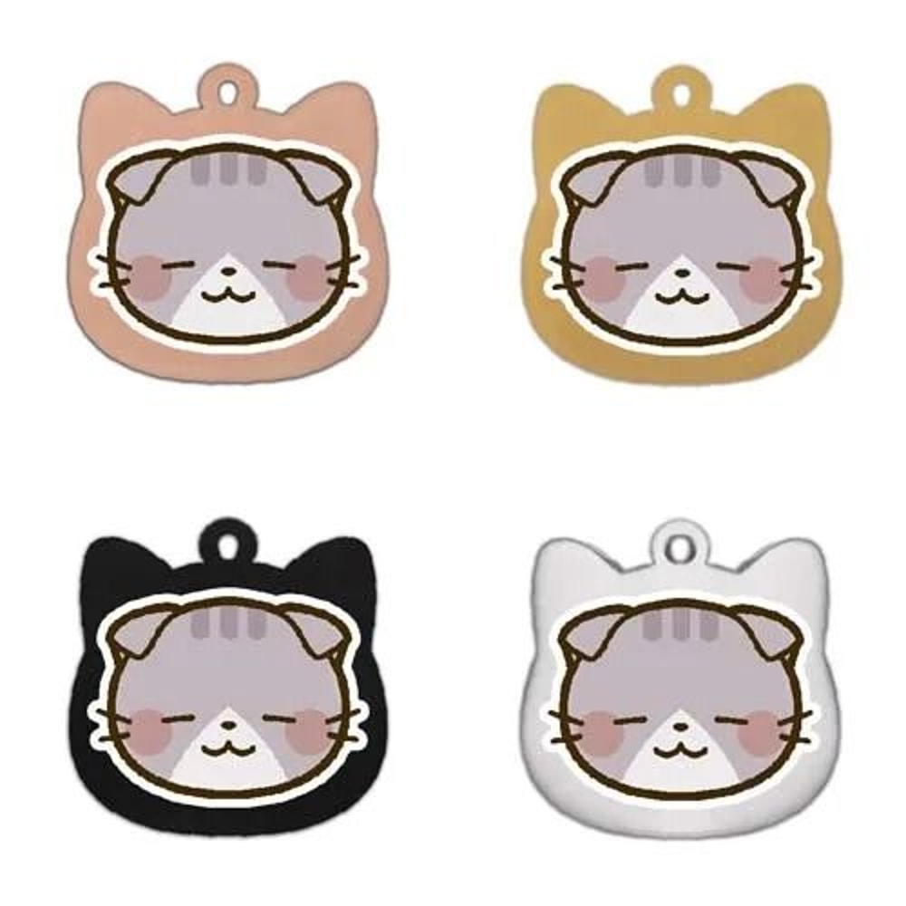 Cute Personalized Stainless Steel Cat Identification Tags 9