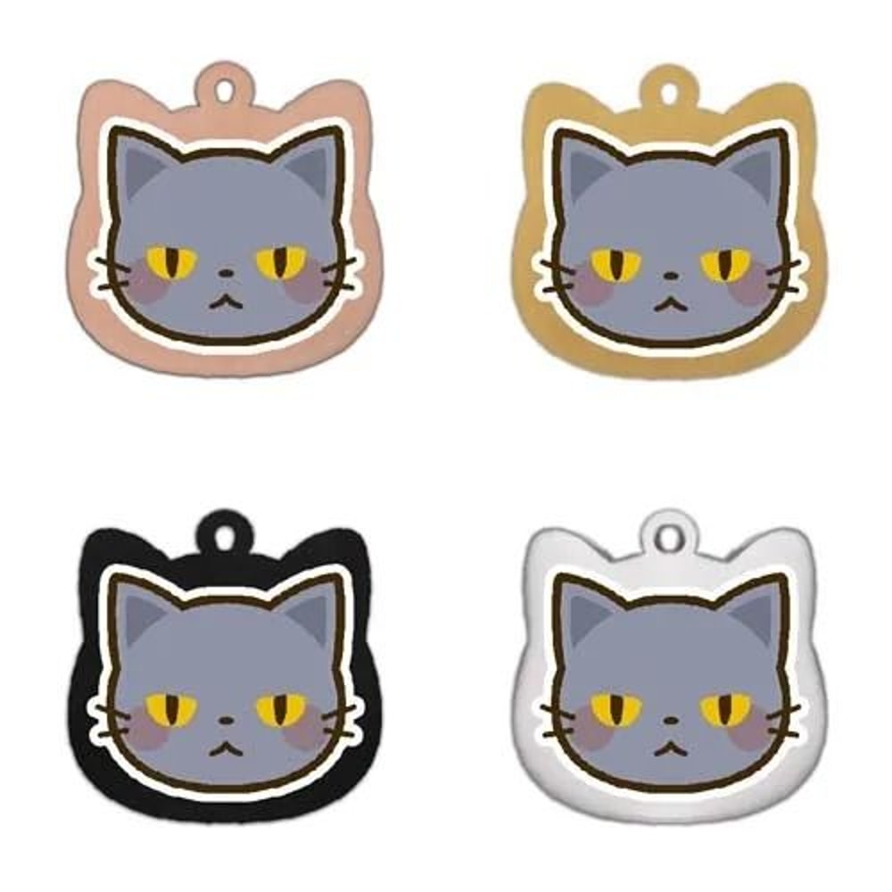 Cute Personalized Stainless Steel Cat Identification Tags 12