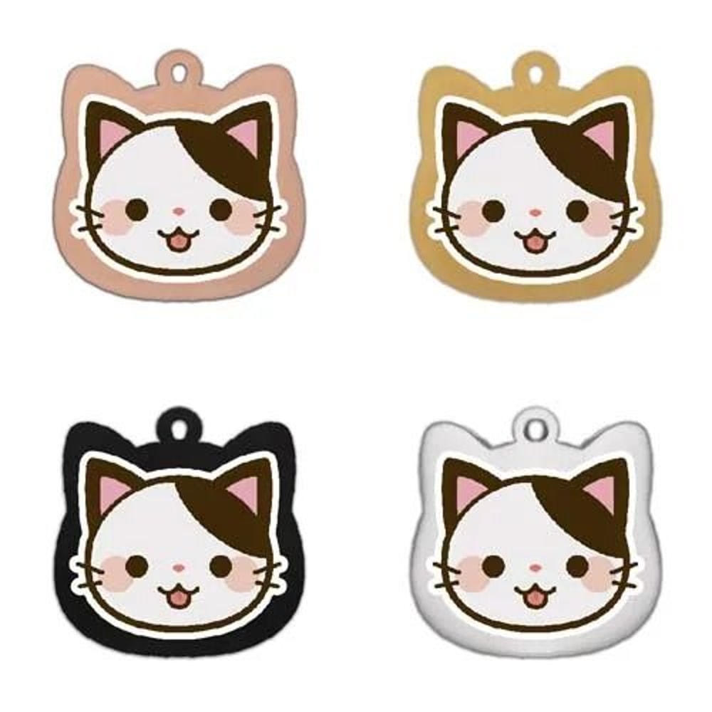 Cute Personalized Stainless Steel Cat Identification Tags 13