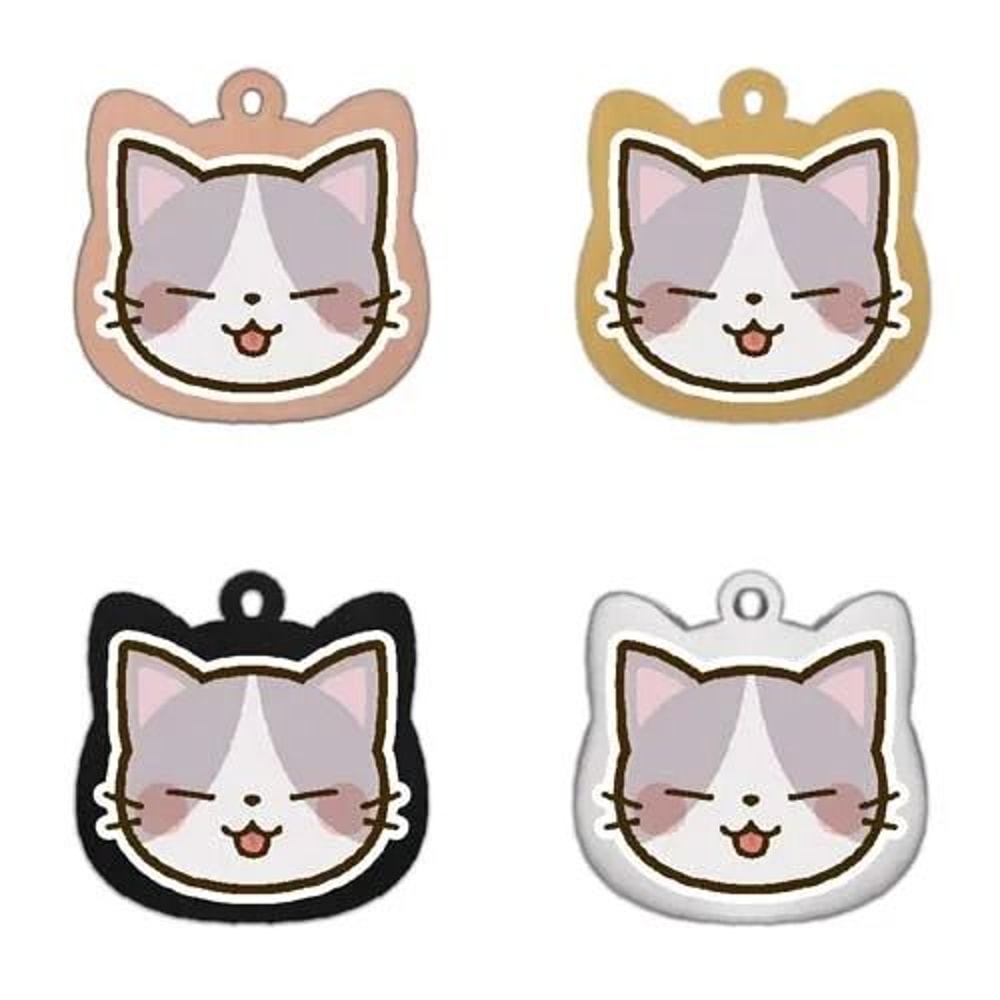 Cute Personalized Stainless Steel Cat Identification Tags 14