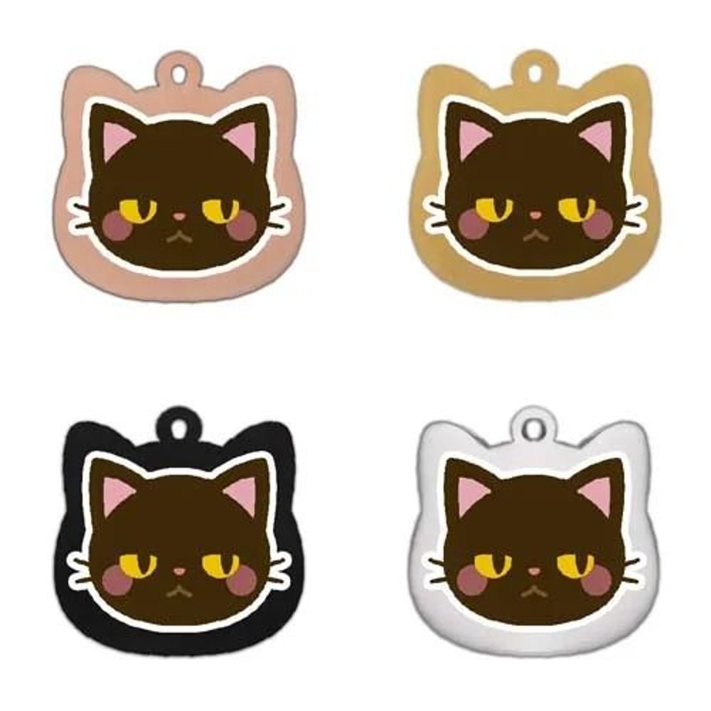 Cute Personalized Stainless Steel Cat Identification Tags 18