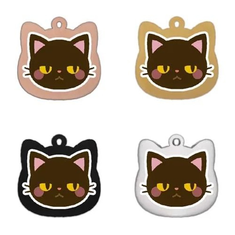 Cute Personalized Stainless Steel Cat Identification Tags 18