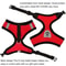 Breathable Mesh Adjustable Pet Harness Leash Set 4