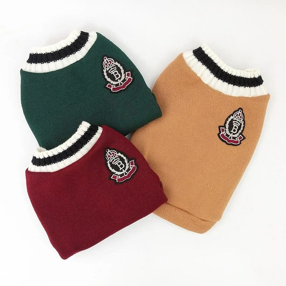 Cozy Winter Knit Pet Pullover Sweater 2