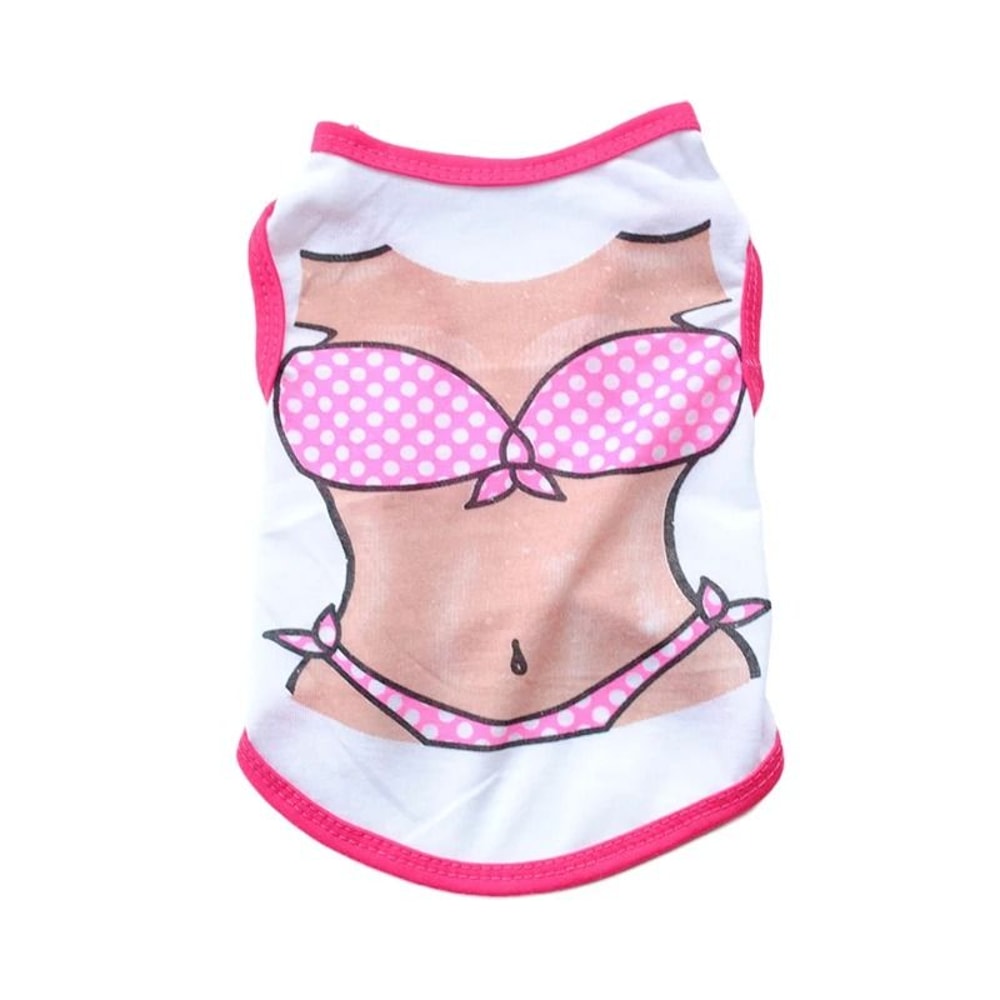 Summer Breathable 100 Cotton Pet Vest 13