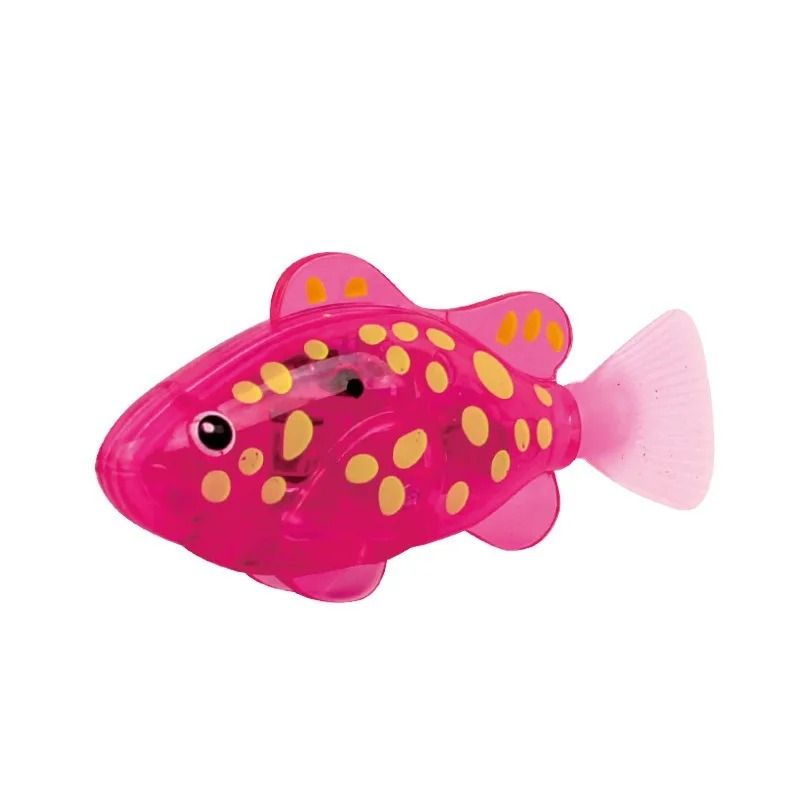 Interactive LED Inductive Swimming Robot Fish Toy 10