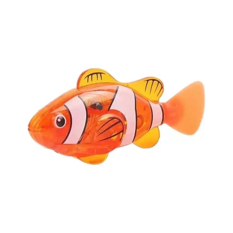 Interactive LED Inductive Swimming Robot Fish Toy 8