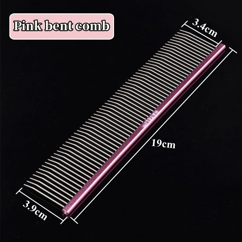 Professional Stainless Steel Pet Grooming Comb 9