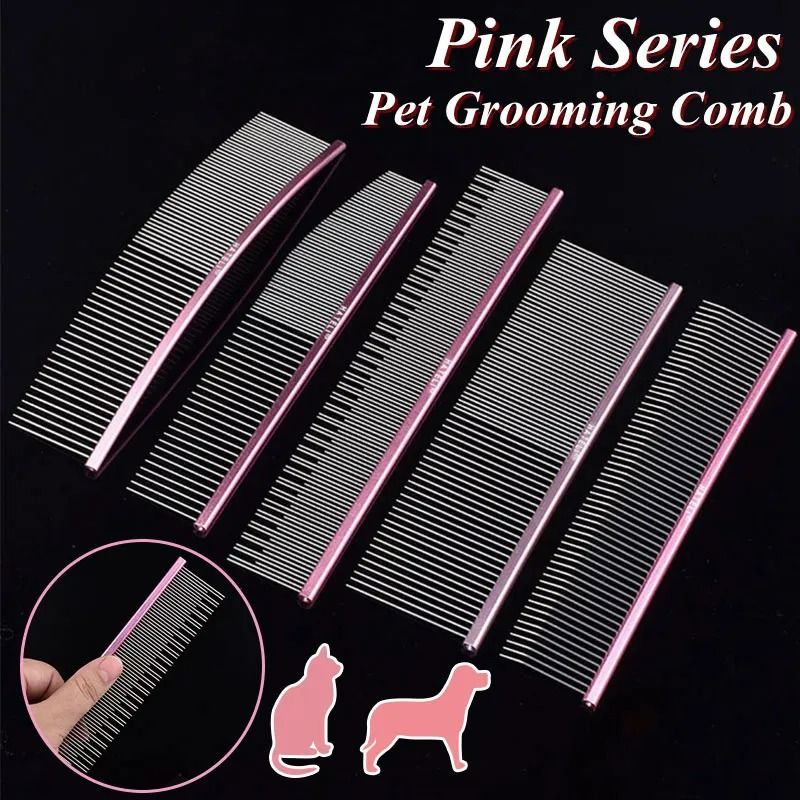 Professional Stainless Steel Pet Grooming Comb 1