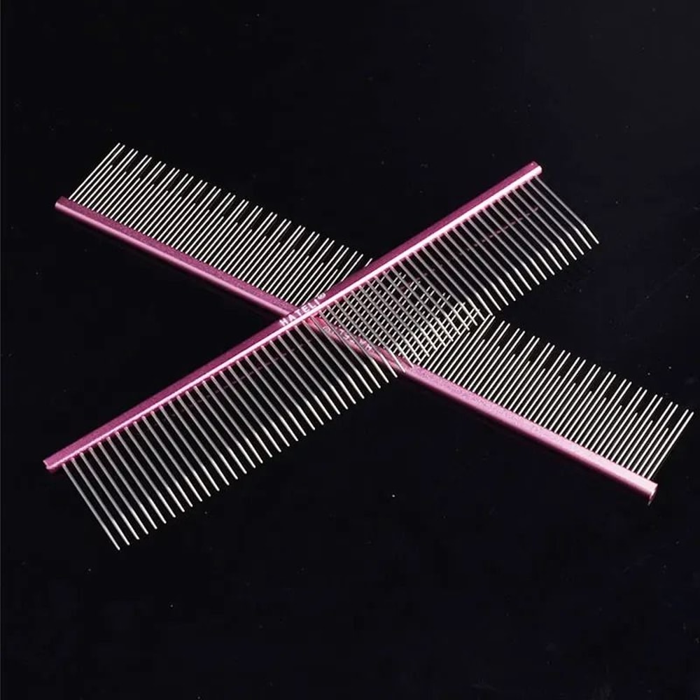 Professional Stainless Steel Pet Grooming Comb 6