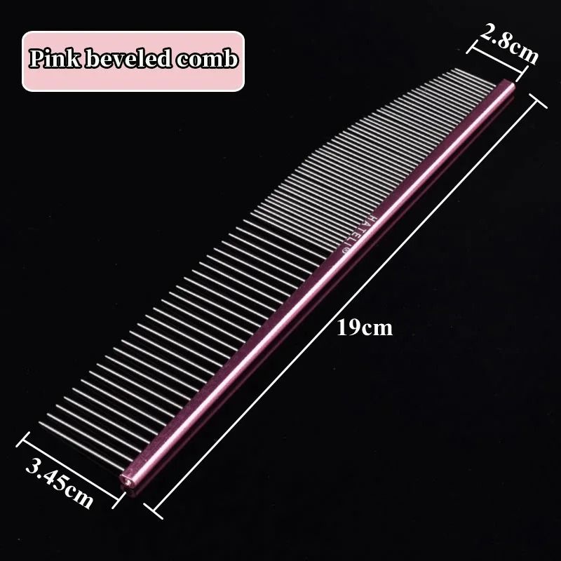 Professional Stainless Steel Pet Grooming Comb 7