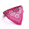 Adjustable TriBandana Pet Collar With PU Leather 7