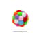 Colorful Handmade Elastic Bell Ball Cat Toy 9