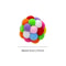 Colorful Handmade Elastic Bell Ball Cat Toy 9